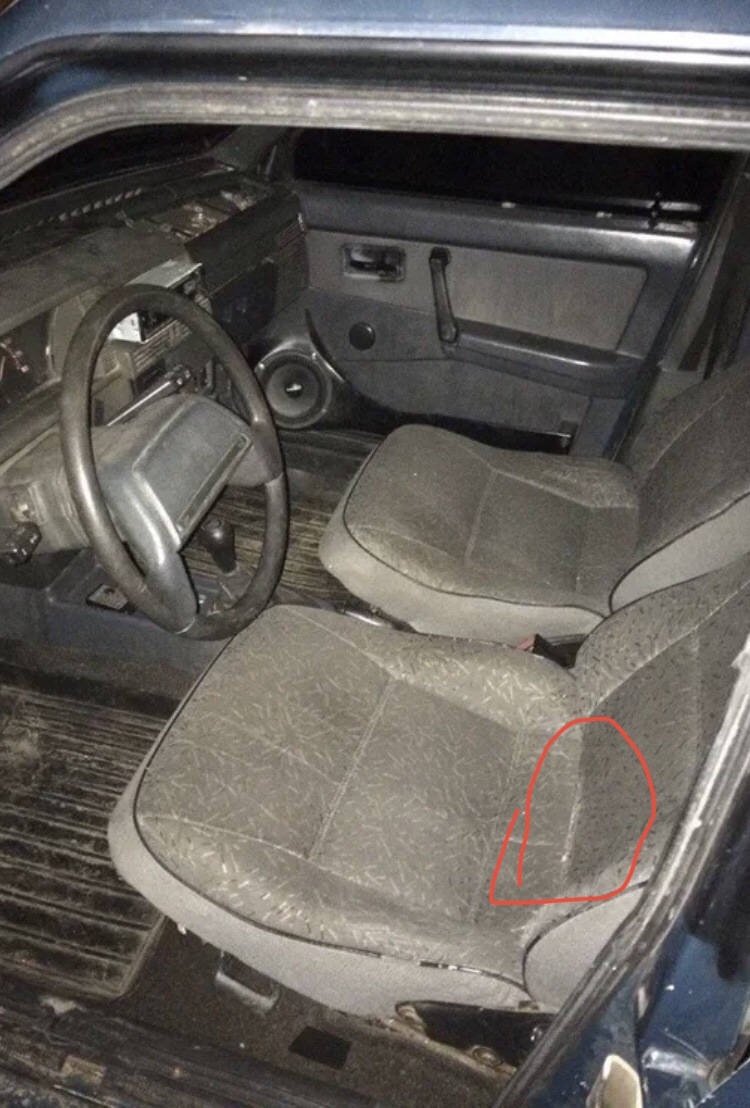 Поясничный упор на водительское сиденье — Lada Приора седан, 1,6 л ...