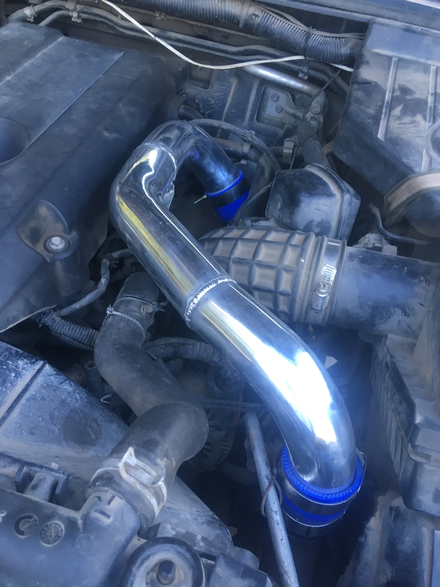 Патрубок турбины (интеркулера) — Nissan Pathfinder (3G), 2,5 л, 2010 ...