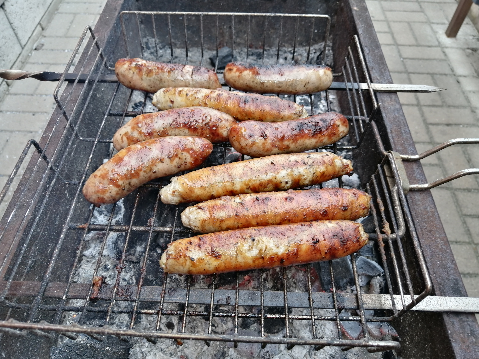 Домашние колбаски для гриля из свинины и курицы — Сообщество «Вкусно жрать»  на DRIVE2