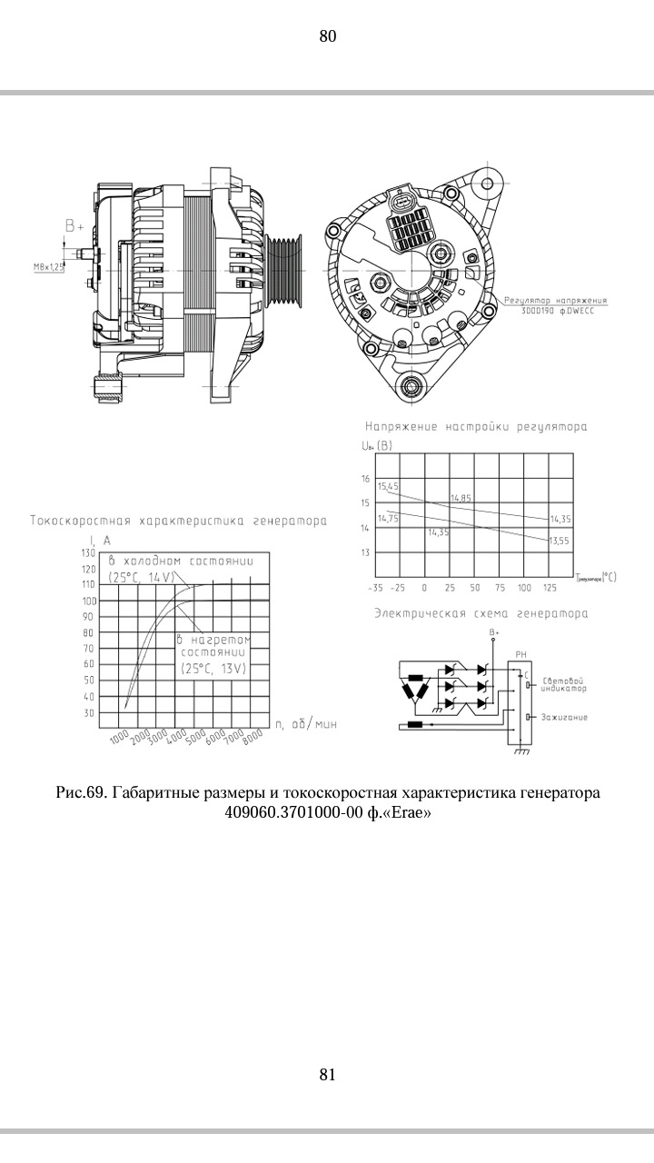 Схема подключения генератора бош камаз евро 4