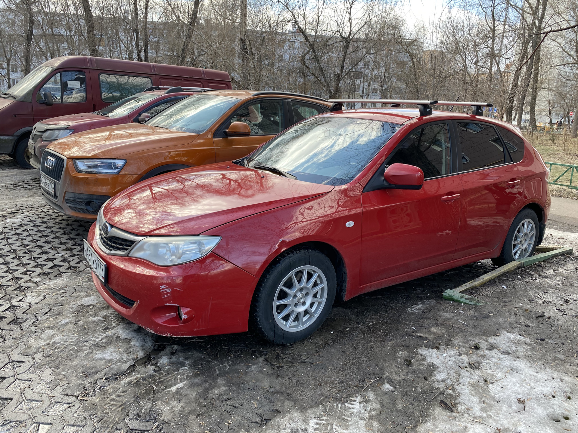 13 Второе и пятое ДТП. — Subaru Impreza (GE, GH), 2 л, 2007 года | ДТП |  DRIVE2