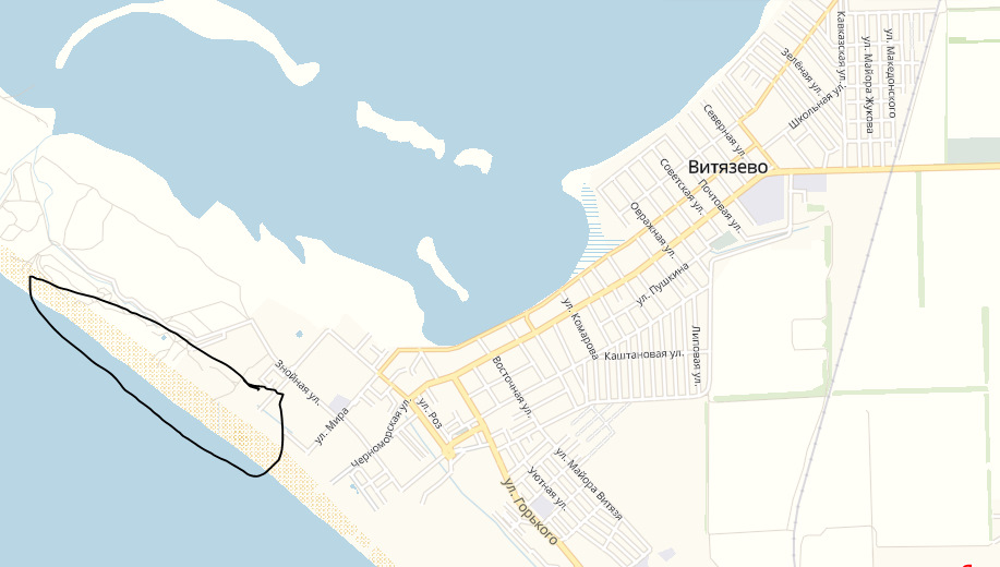Пляжи витязево на карте. Пляж Тортуга Витязево на карте. Пляж Витязево в Анапе на карте. Дикий пляж в Витязево 2021 на карте.