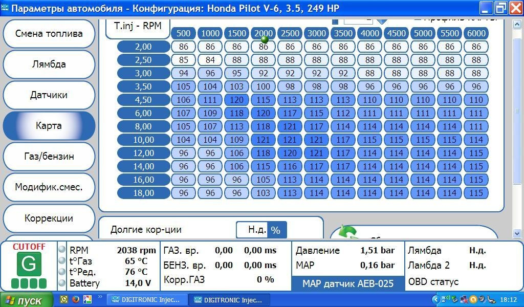 Топливная карта гбо