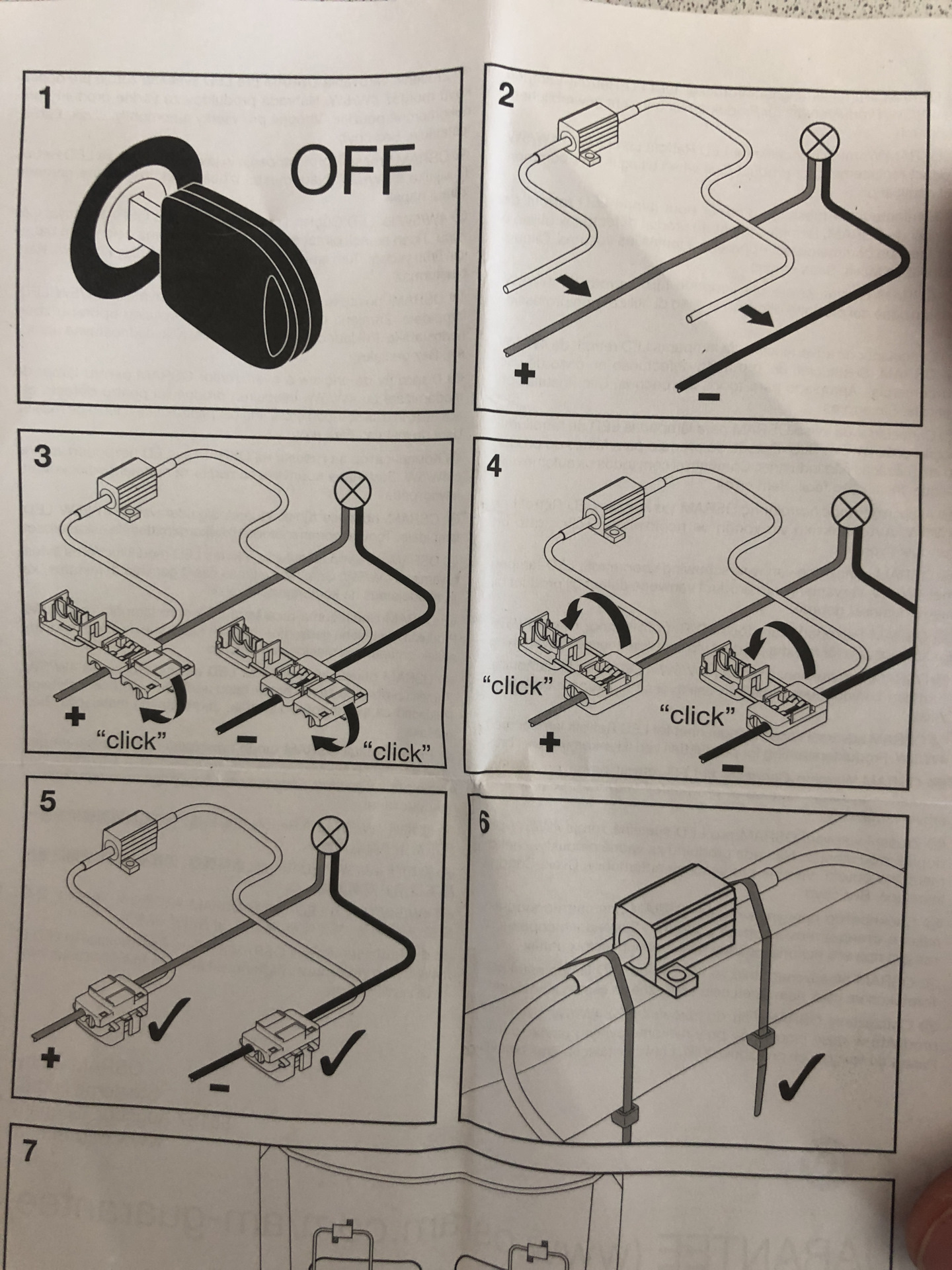 Фары (часть 1). Габариты OSRAM с обманками. Моргают. Нужна помощь ...