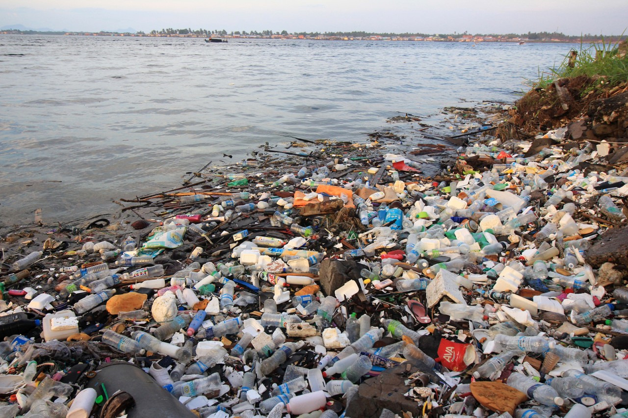 Картинки загрязнение воды пластиком