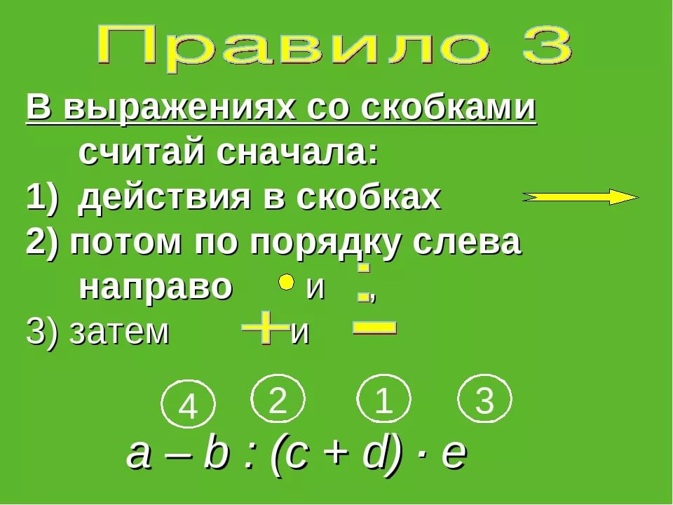 Произведение двух чисел есть их умножение. Пример без скобок порядок выполнения действий. Порядок деления и умножения в математике со скобками. Порядок действий с 2 скобками. Порядок выполнения числовых выражений.