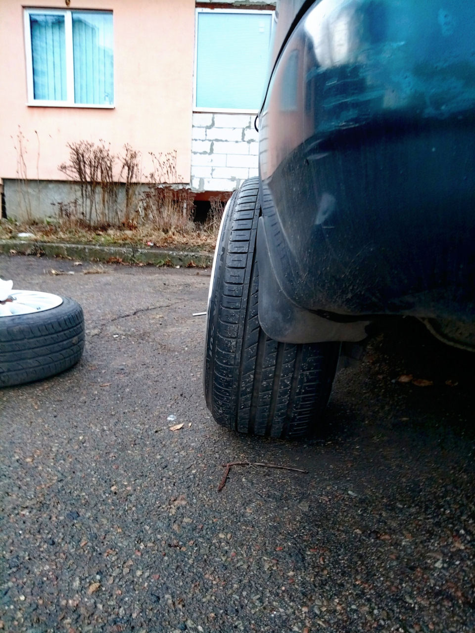 Проставки 10мм (разширение передней колеи) — Daewoo Lanos, 1,5 л, 2007 ...