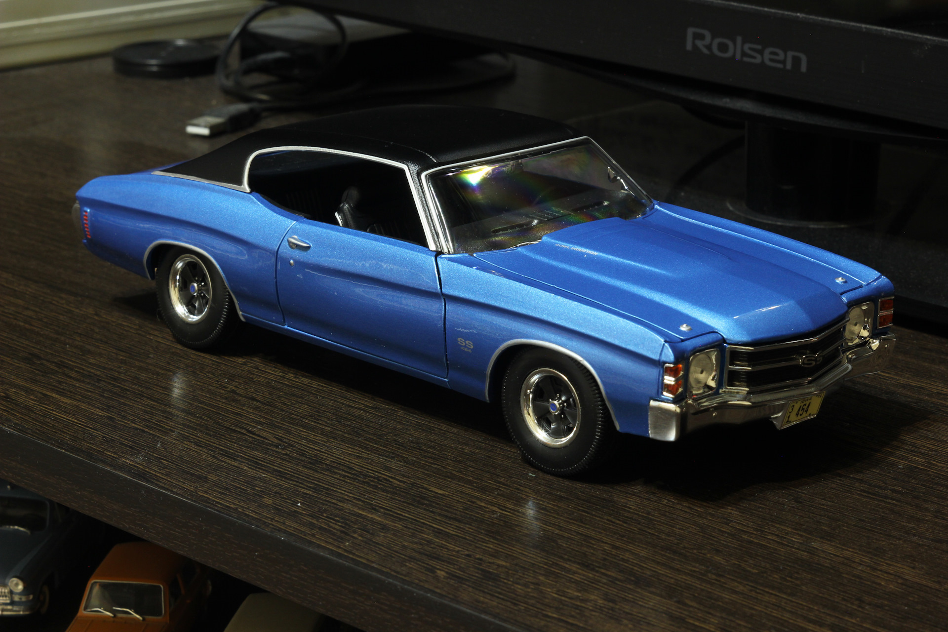 Chevrolet Chevelle SS синий