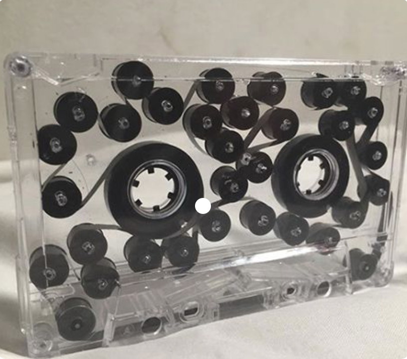 Кассета для магнитофона. Tape loops. Loop cassette. Tape loops. Loop cassette.