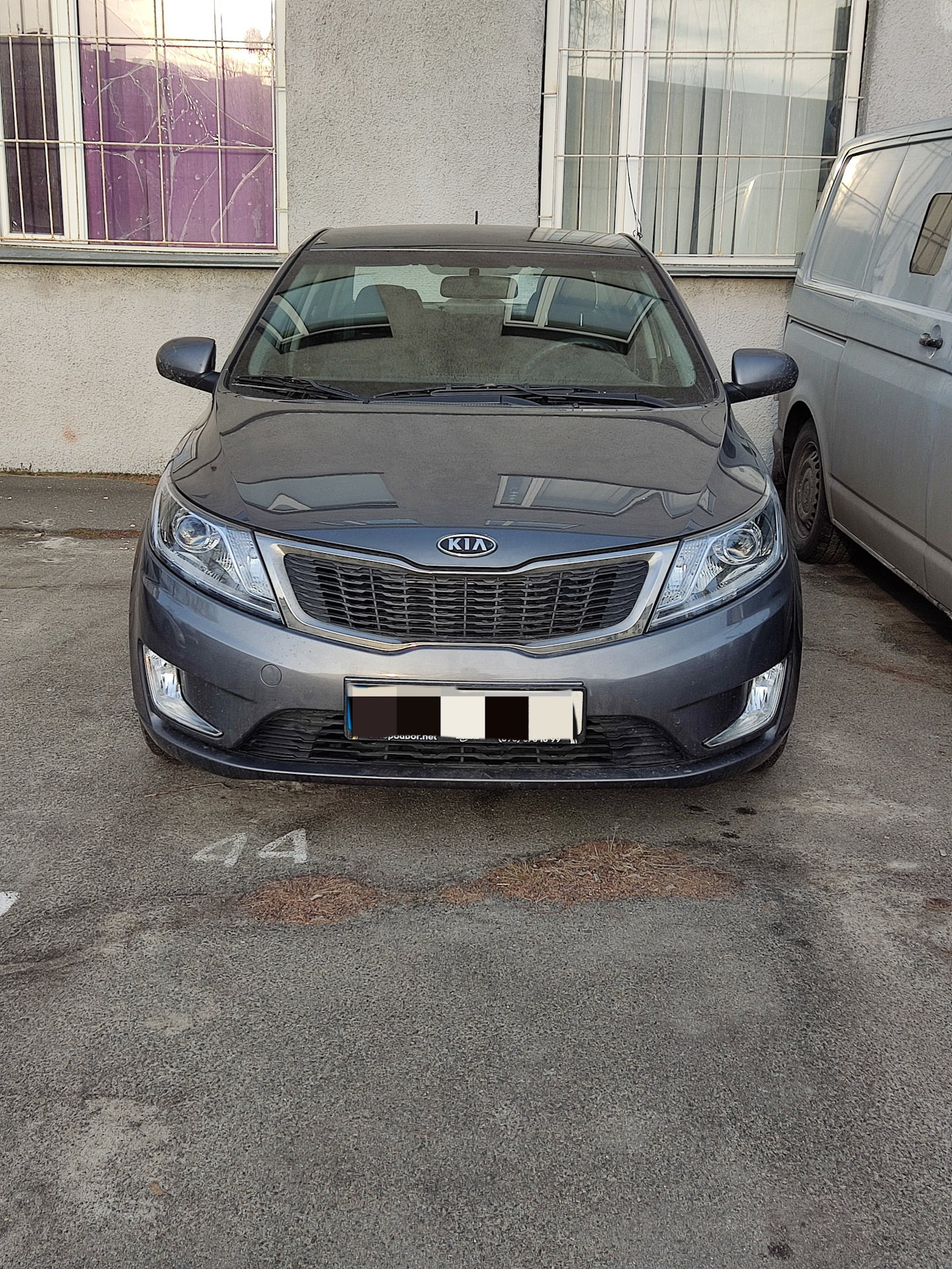 [15] RIO 3 дорестайл ПТФ H8->H11 LED. Тюнинг с конвейера — KIA Rio (3G ...