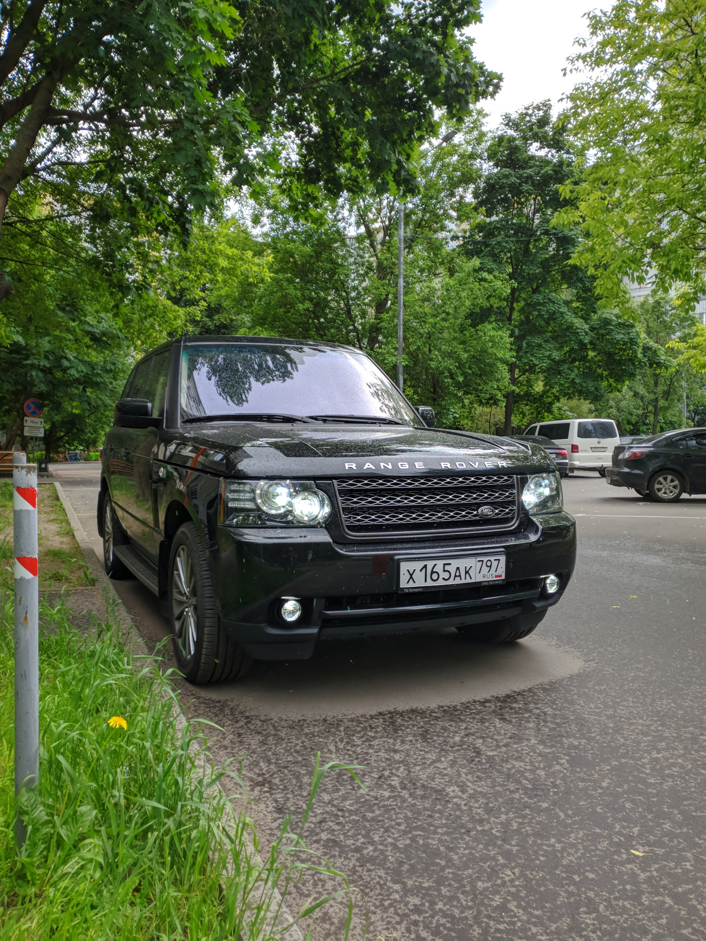 Реставрация дисков — дело сделано — Land Rover Range Rover (3G), 5 л, 2009  года | колёсные диски | DRIVE2