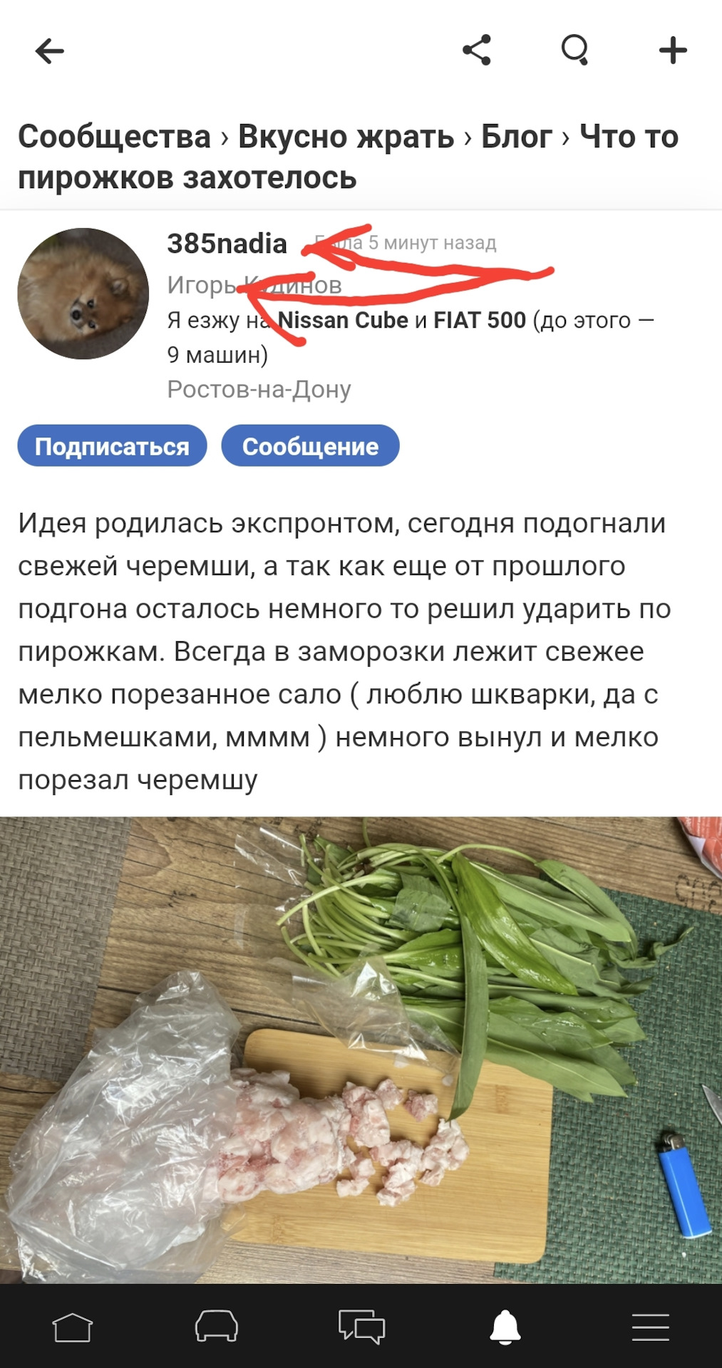 Что то пирожков захотелось — Сообщество «Вкусно жрать» на DRIVE2