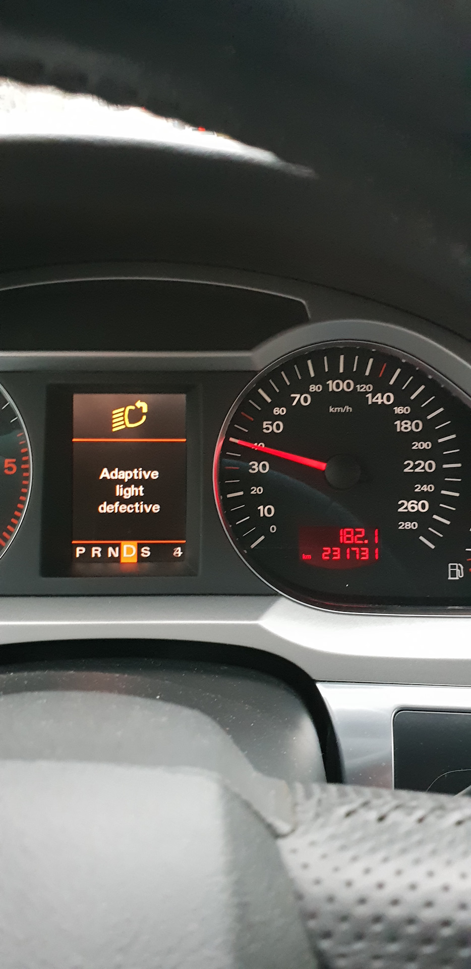 adaptive light defective audi a6 2006