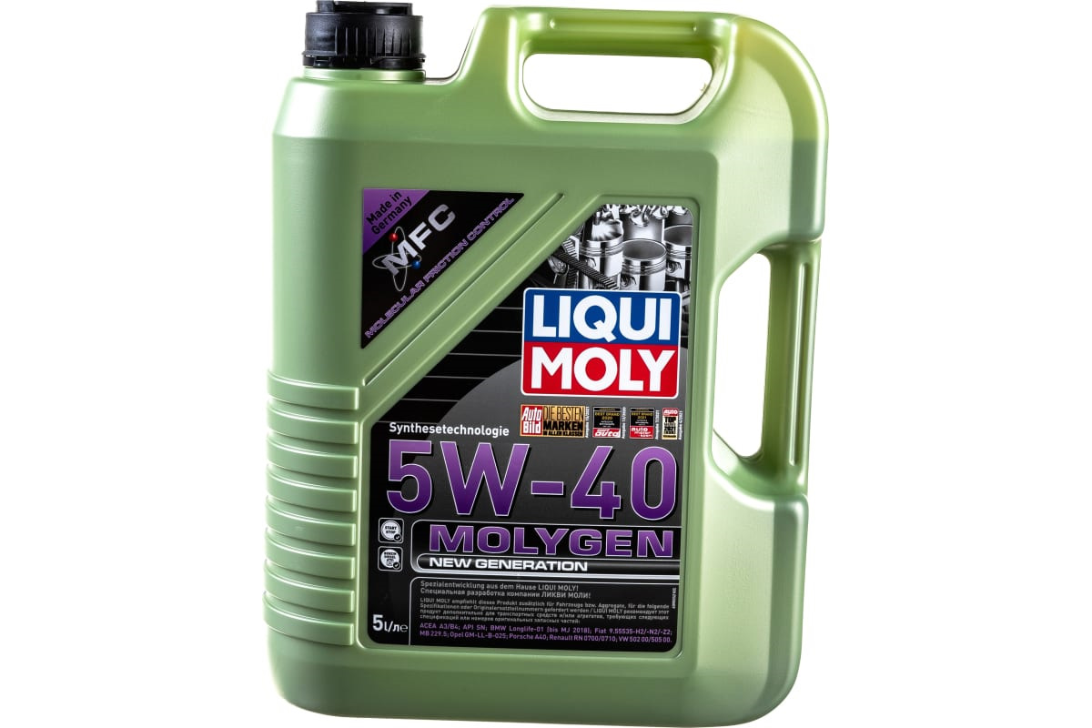 Масло liqui moly 5w40 molygen new generation. Моторное масло Liqui Moly Molygen New Generation 5w-40. Ликви моли 5w30 молиген. Liqua Molly molgrey. Ликви-моли Molygen New 5w40 SN\CF 5л (4шт).