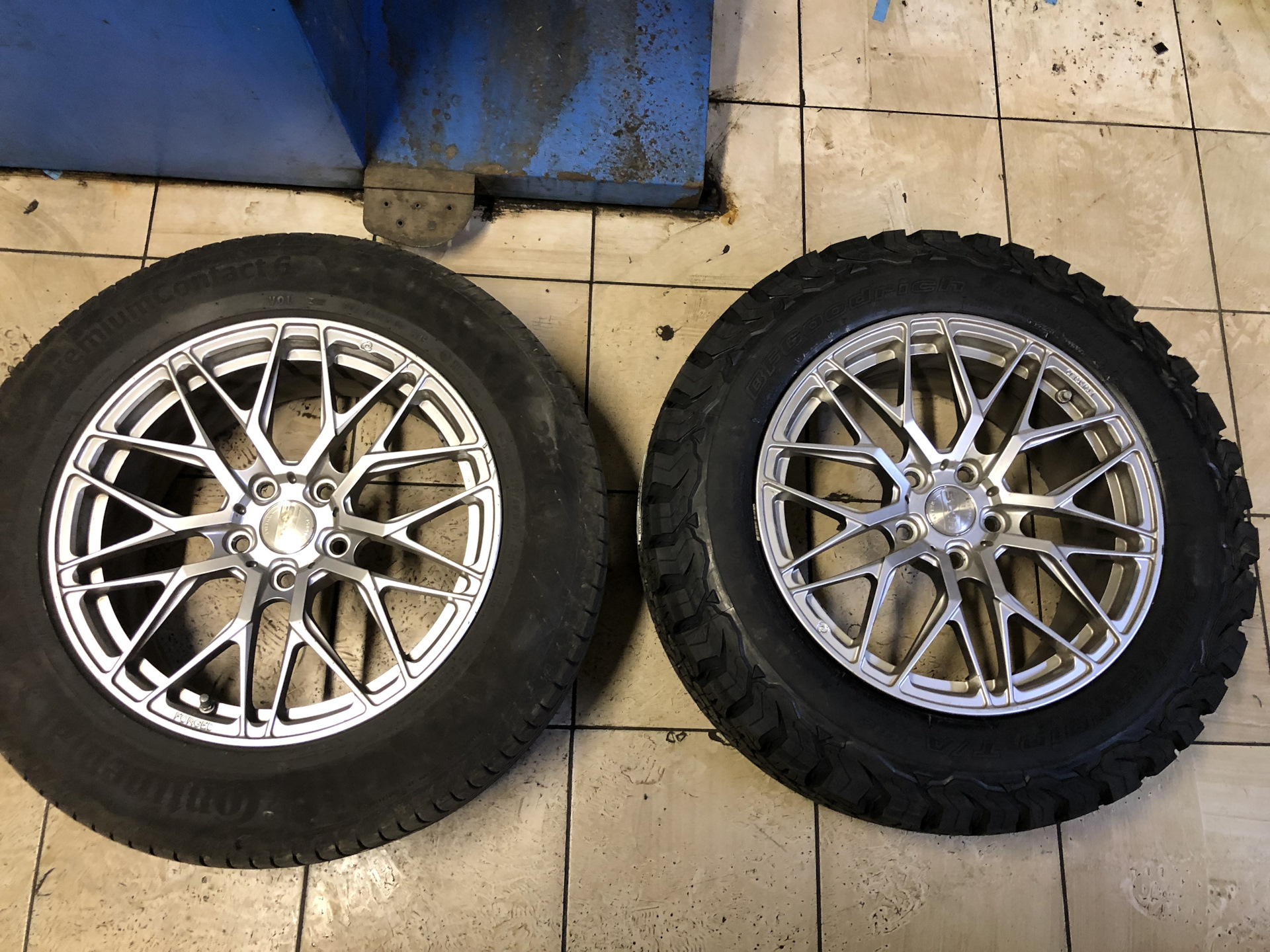 Какая размерность шин будет лучше на 17" диск? — Skoda Superb Mk3, 1,8 ...