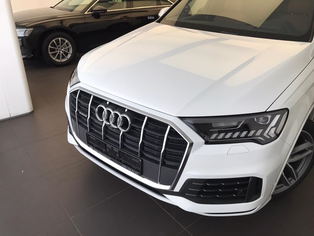 Установка номеров (регистрационных знаков) на передний бампер Q7 4M Gen II  — Audi Q7 (2G), 3 л, 2020 года | стайлинг | DRIVE2