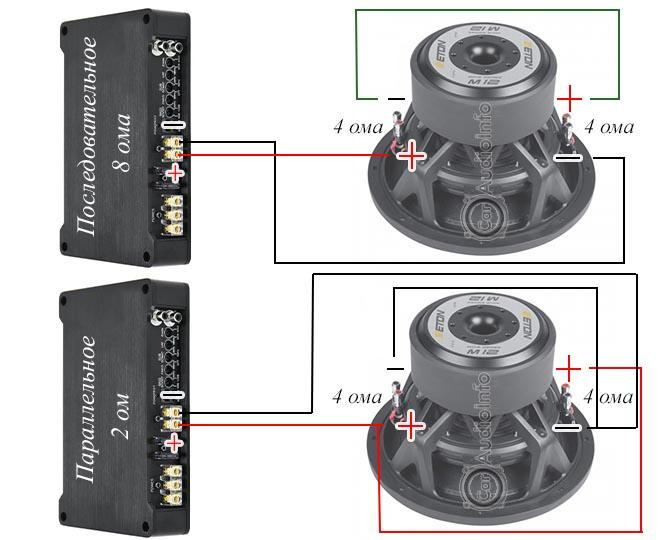 Правильное подключение сабвуфера 2 2