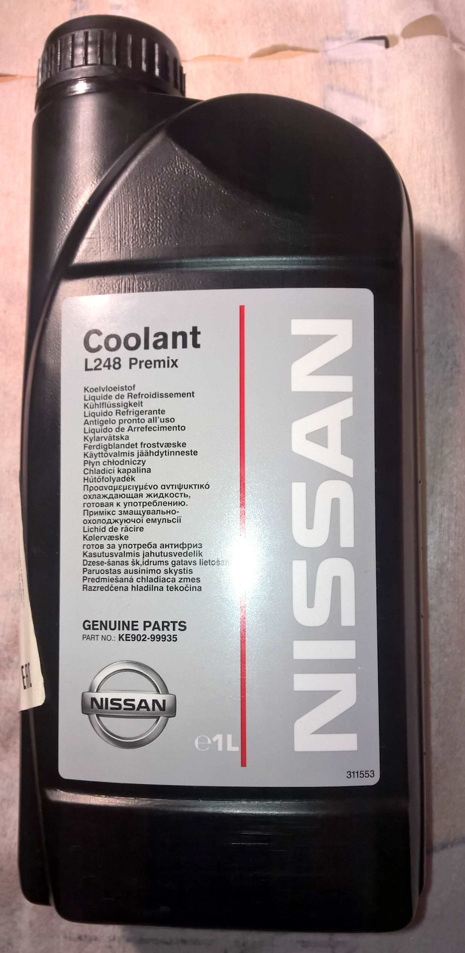 Антифриз ниссан ноут 1.4. Антифриз Nissan l248. Nissan 248 антифриз. Nissan Coolant l248 Premix состав. Nissan Coolant l248 цвет.