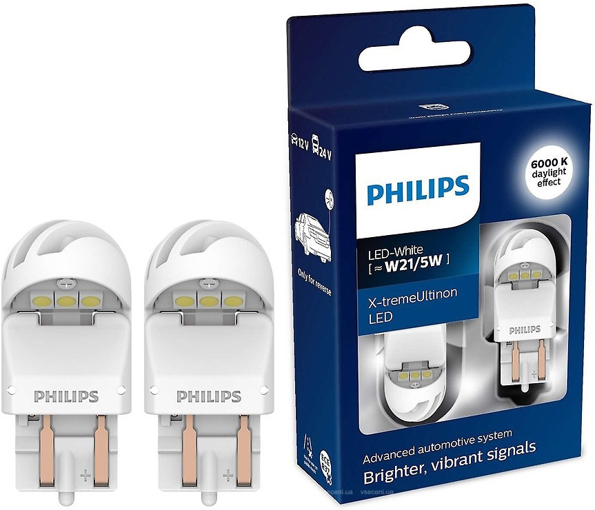 Светодиодные филипс купить. White led w21w Philips. Лампочки Филипс лед w21/5. Светодиодные лампы Philips 21w. Лампы Филипс w21/5w диодные.