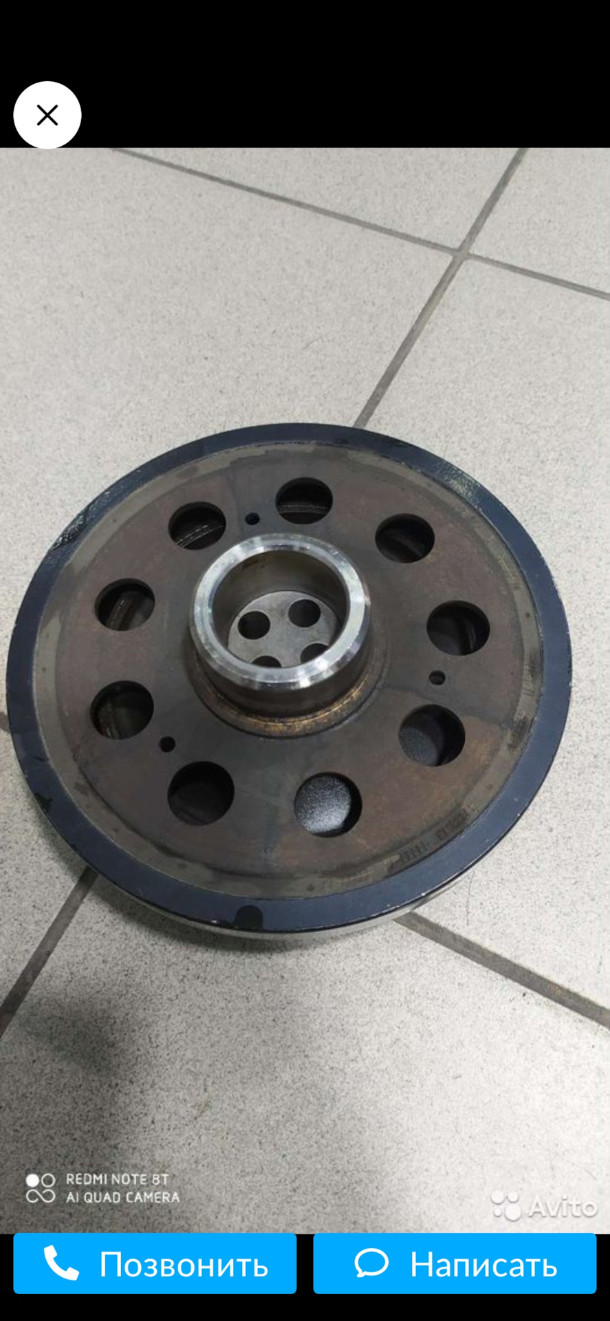 демпфер коленвала N47 и его аналоги — BMW 5 series (F10), 2 л, 2012 ...