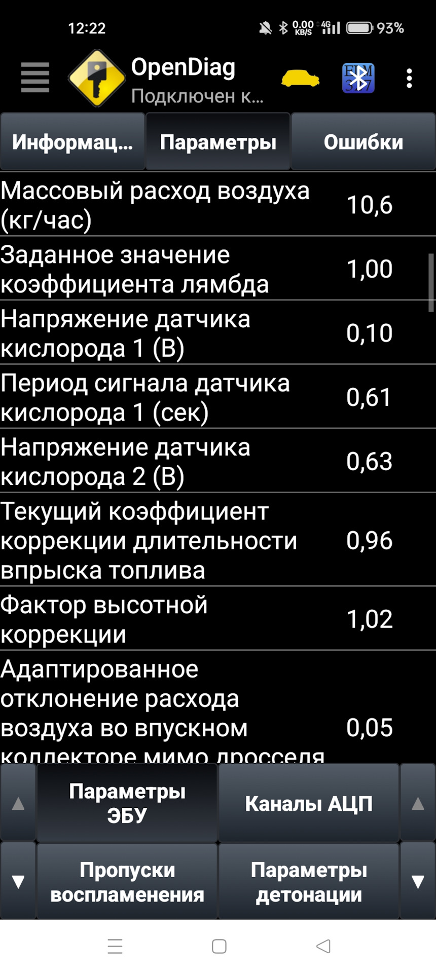 Повышенный расход топлива на Холостом ходу — Lada Калина 2 универсал, 1 ...