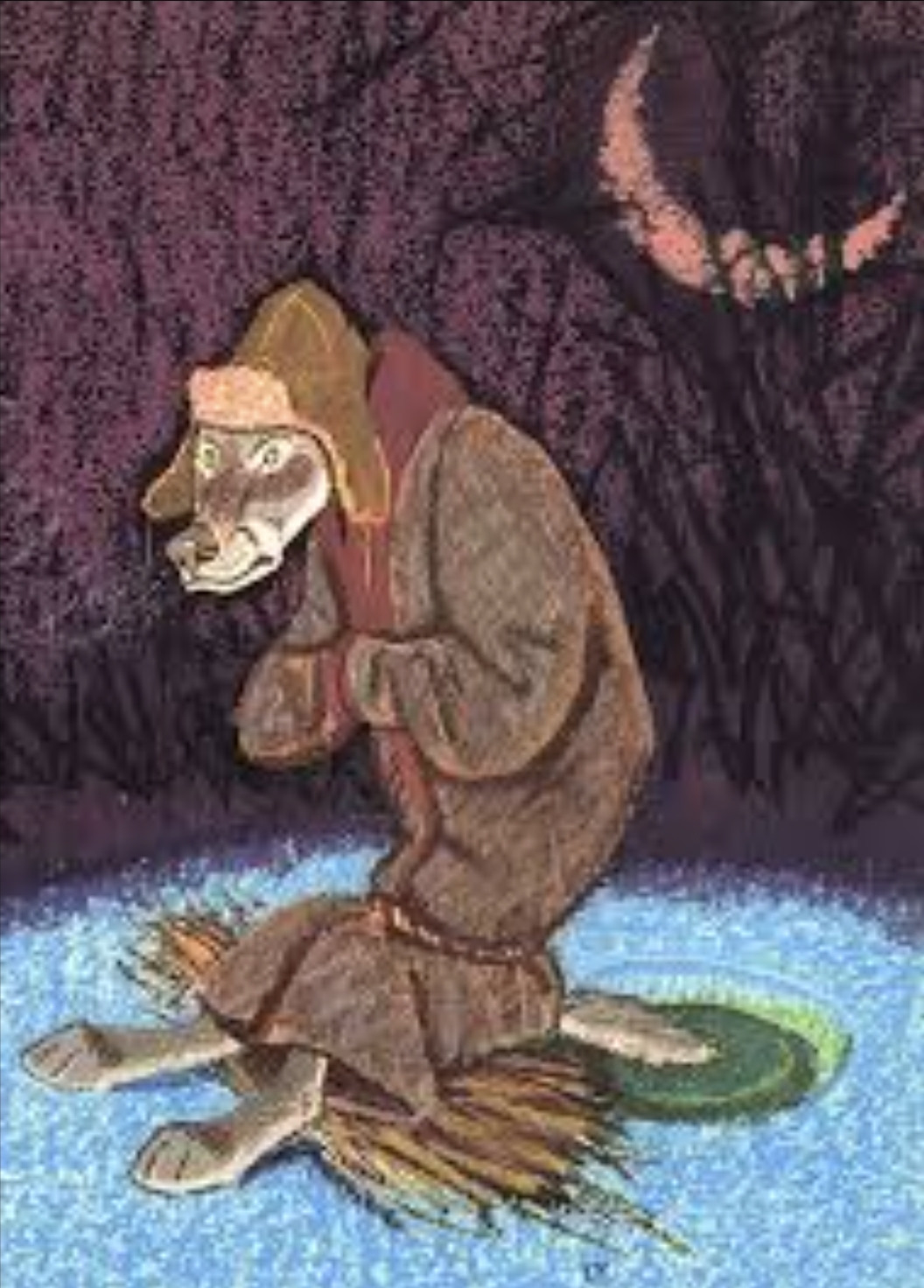 Евгений Рачев иллюстрации лиса и волк