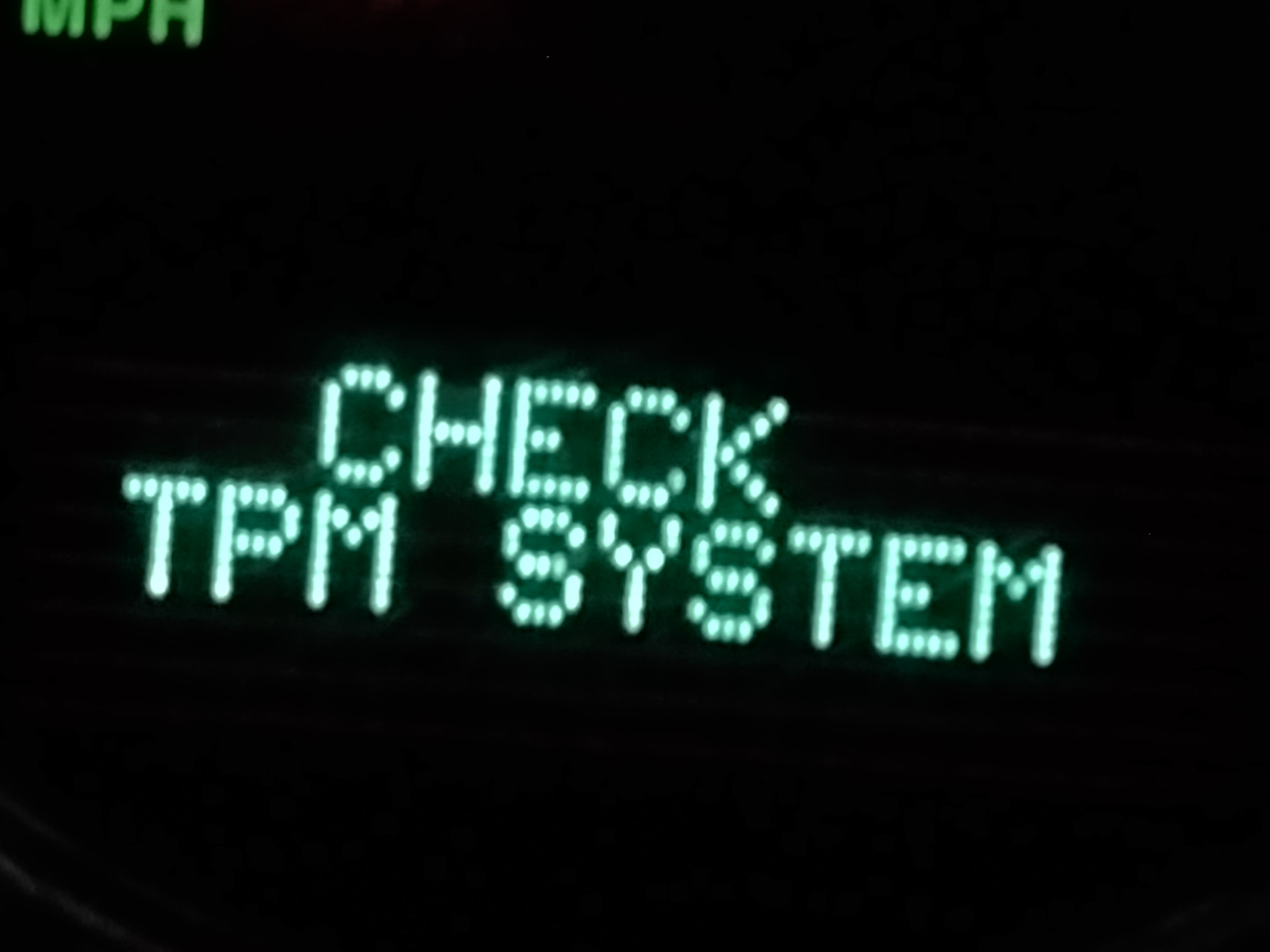 Check tpm. Check tpm