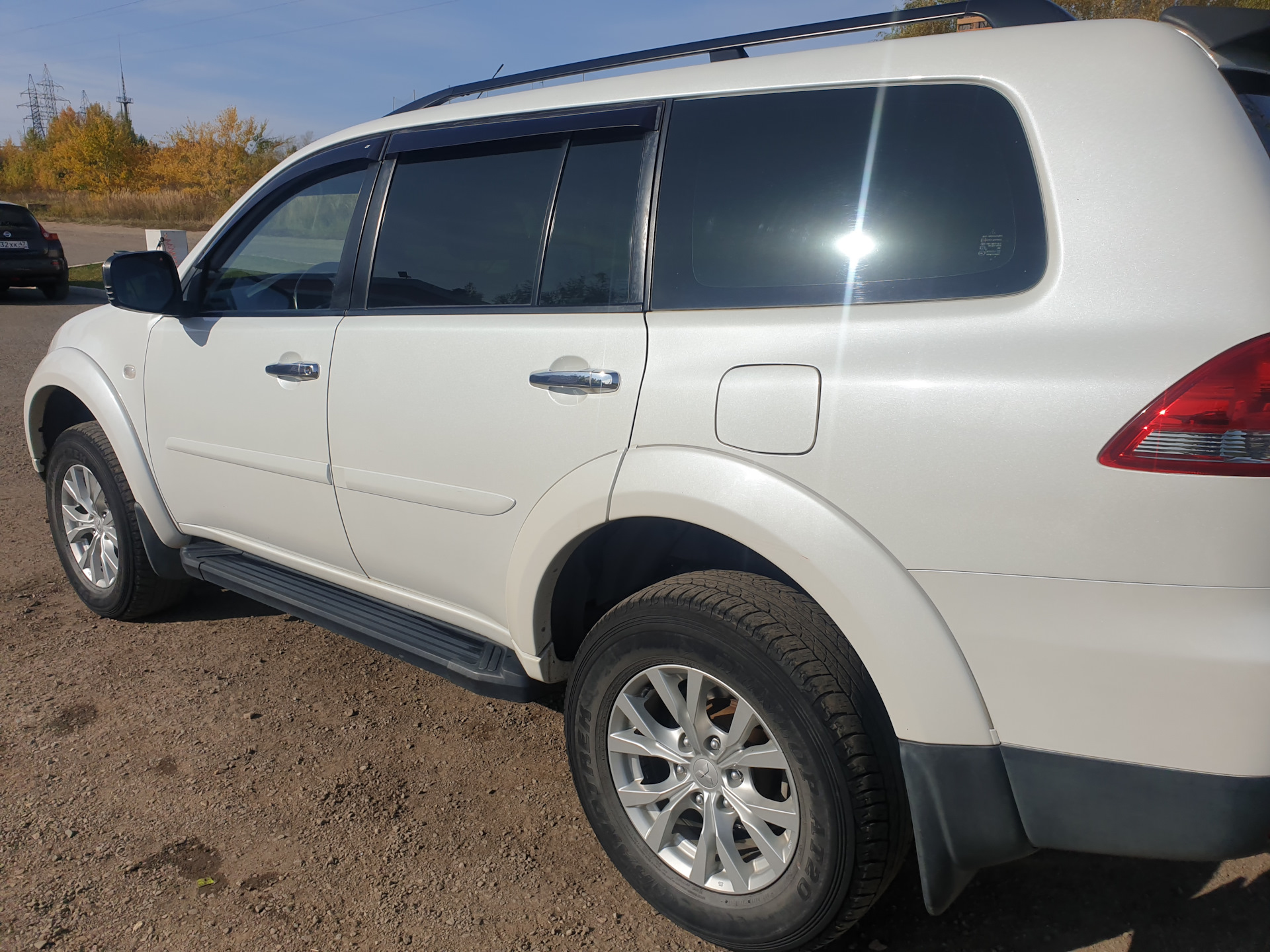 Подножки — Mitsubishi Pajero Sport (2G), 3,2 л, 2008 года | своими ...