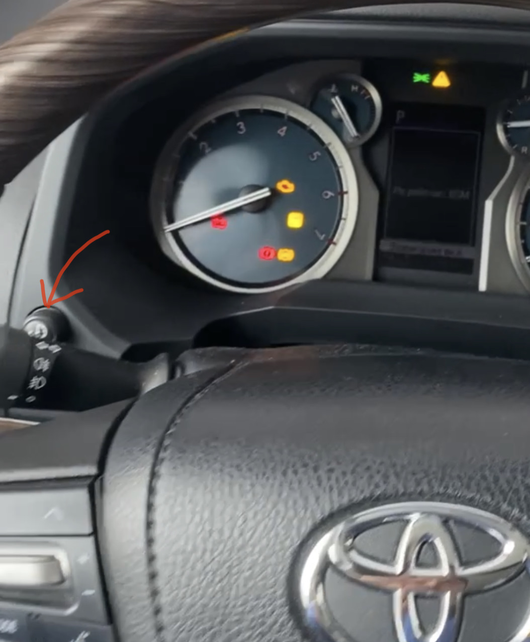 Яркость подсветки кнопок управления трансмиссией — Toyota Land Cruiser ...