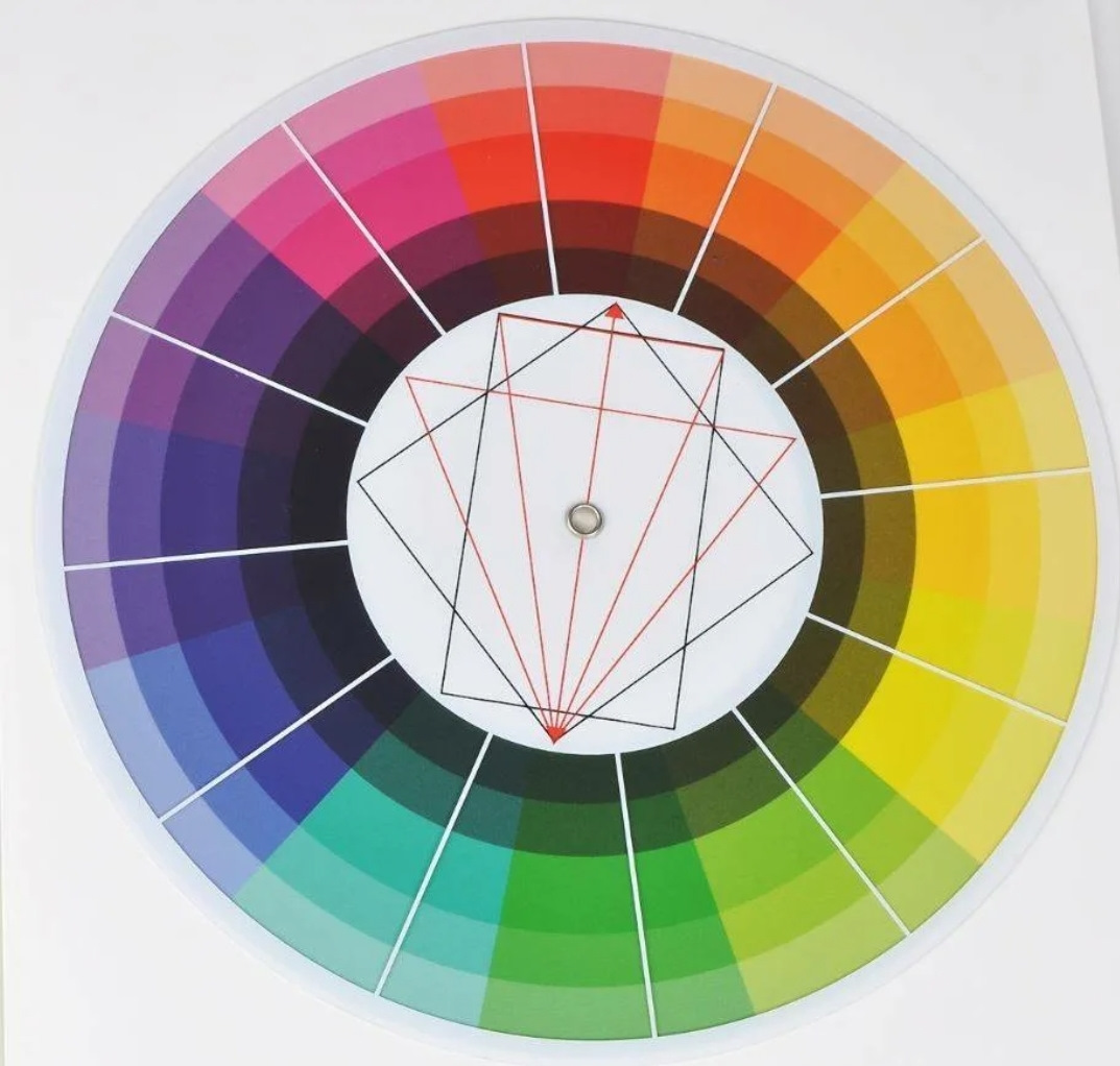 Цветовой круг для одежды
