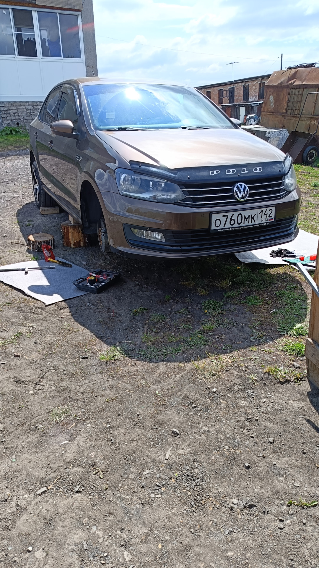 Диагностика рулевой рейки. Бряконье с правой стороны. — Volkswagen Polo ...