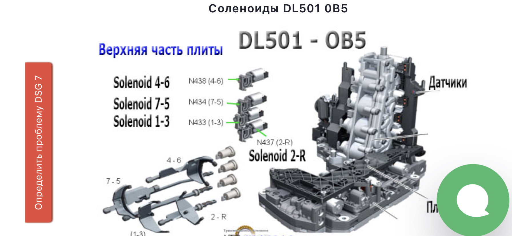 Dl501 мехатроник схема