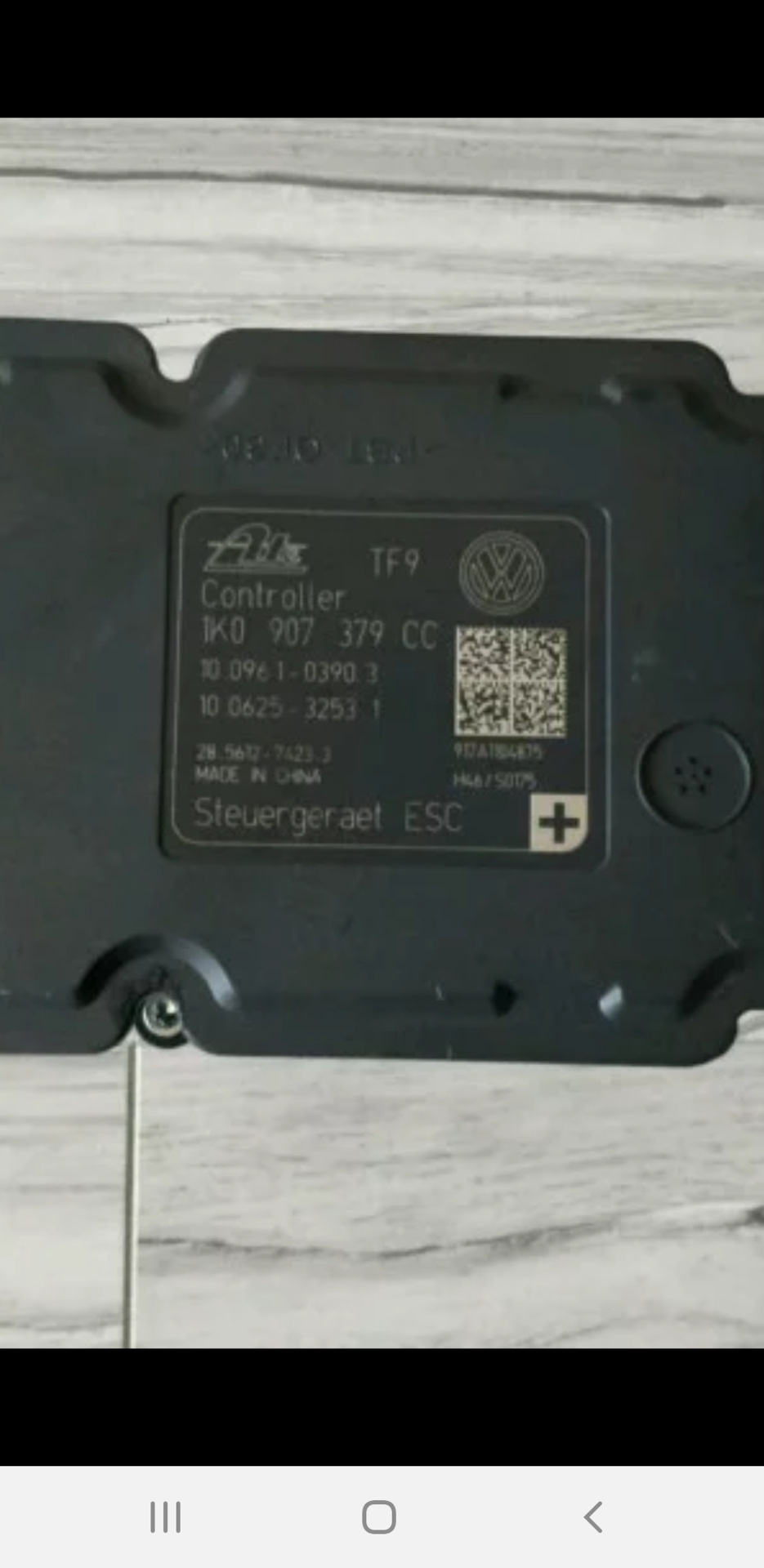 Отказ системы ABS и ESP — Volkswagen Golf Mk5, 1,4 л, 2007 года поломка DRIVE2