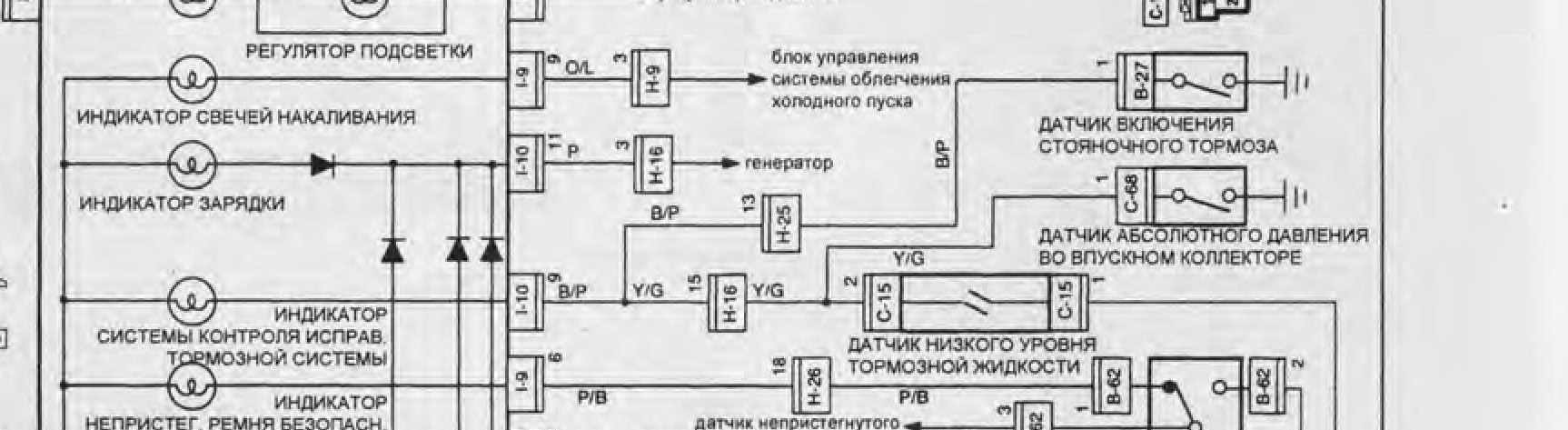 Горит восклицательный знак на приборке Opel monterey! — Opel Monterey ...