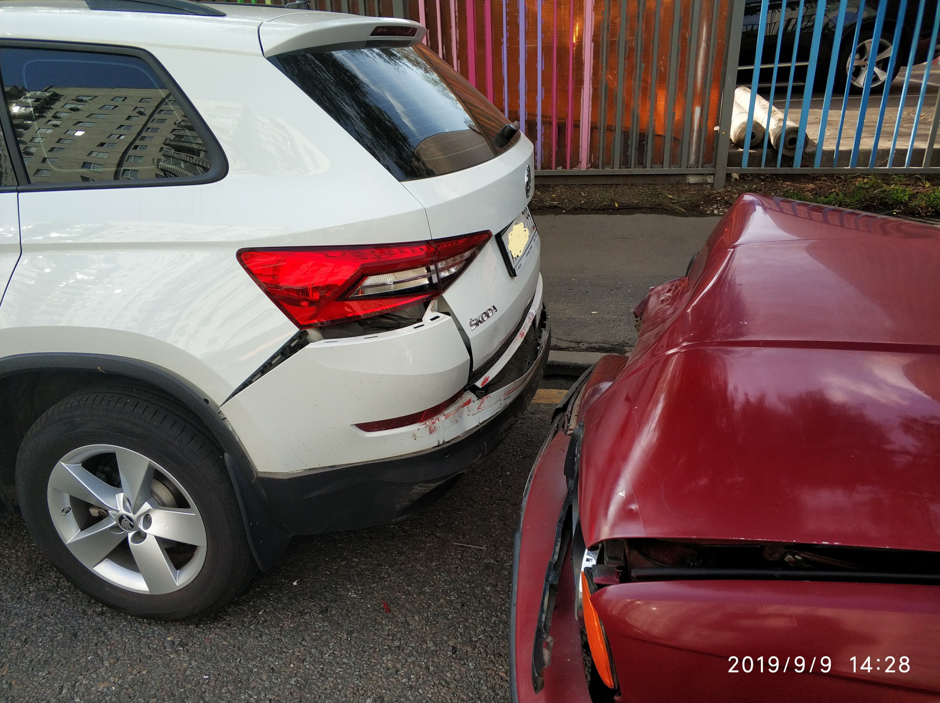 Выбрал дилера для ремонта по КАСКО. Приезд оценщика от РЕСО. — Skoda  Kodiaq, 2 л, 2019 года | страхование | DRIVE2