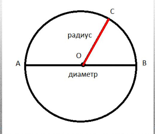 Как связаны радиус и диаметр окружности сделайте рисунок