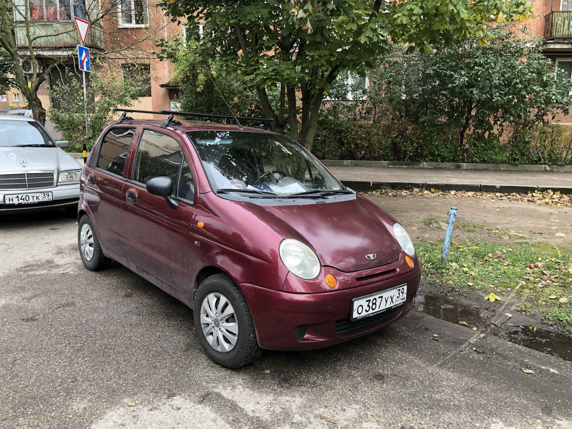 Максимальный размер летней резины — Daewoo Matiz (M100, M150), 0,8 л, 2011  года | шины | DRIVE2