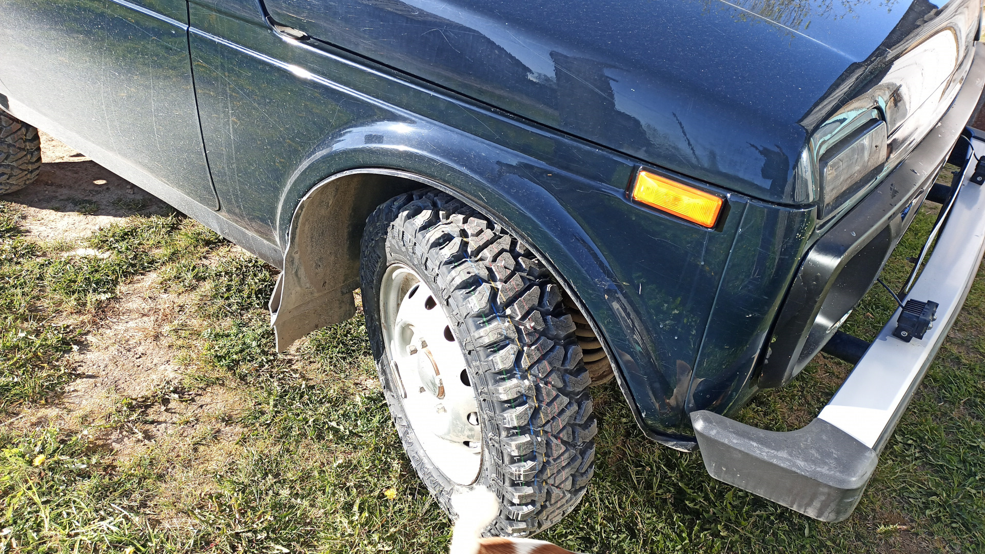 Новая резина: KAMA FLAME M/T (HK-434) 185/75 R16 — Lada 4x4 5D, 1,7 л ...