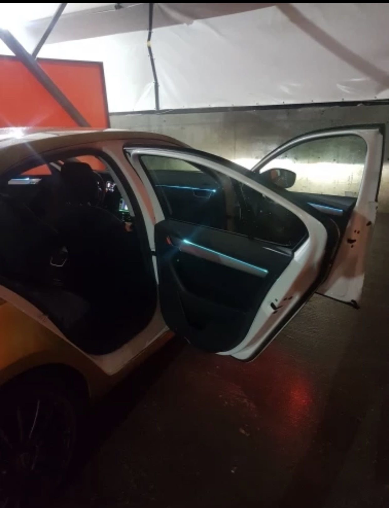 Гибкий неон — KIA Rio (3G), 1,6 л, 2017 года | своими руками | DRIVE2