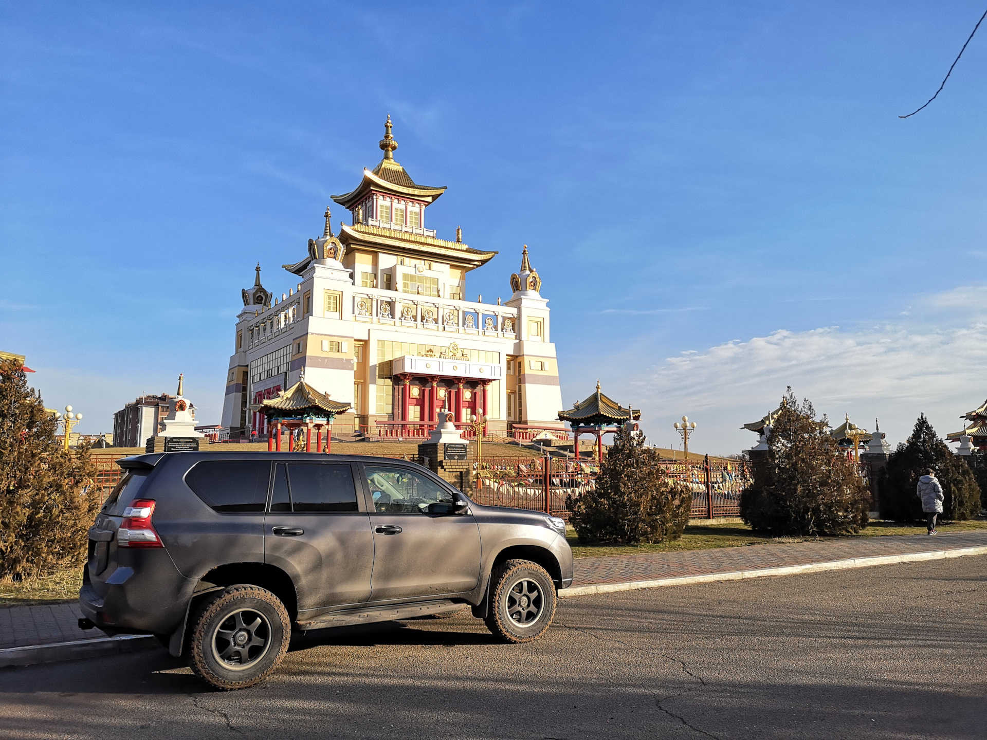 В поисках впечатлений 2022. Калмыкия-моя новая любовь — Toyota Land Cruiser  Prado 90-series, 3,4 л, 1999 года | путешествие | DRIVE2