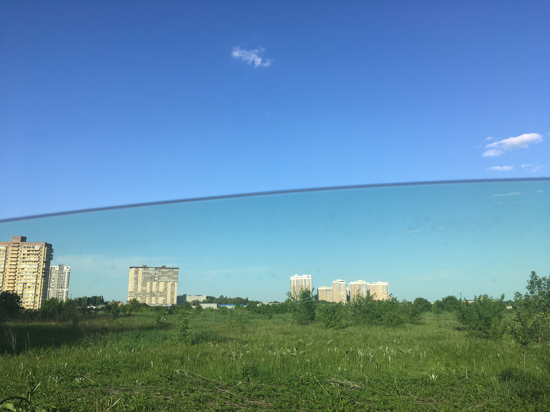 №2. Белые стёкла на Kia Rio XLine — KIA Rio XLine, 1,6 л, 2018 года