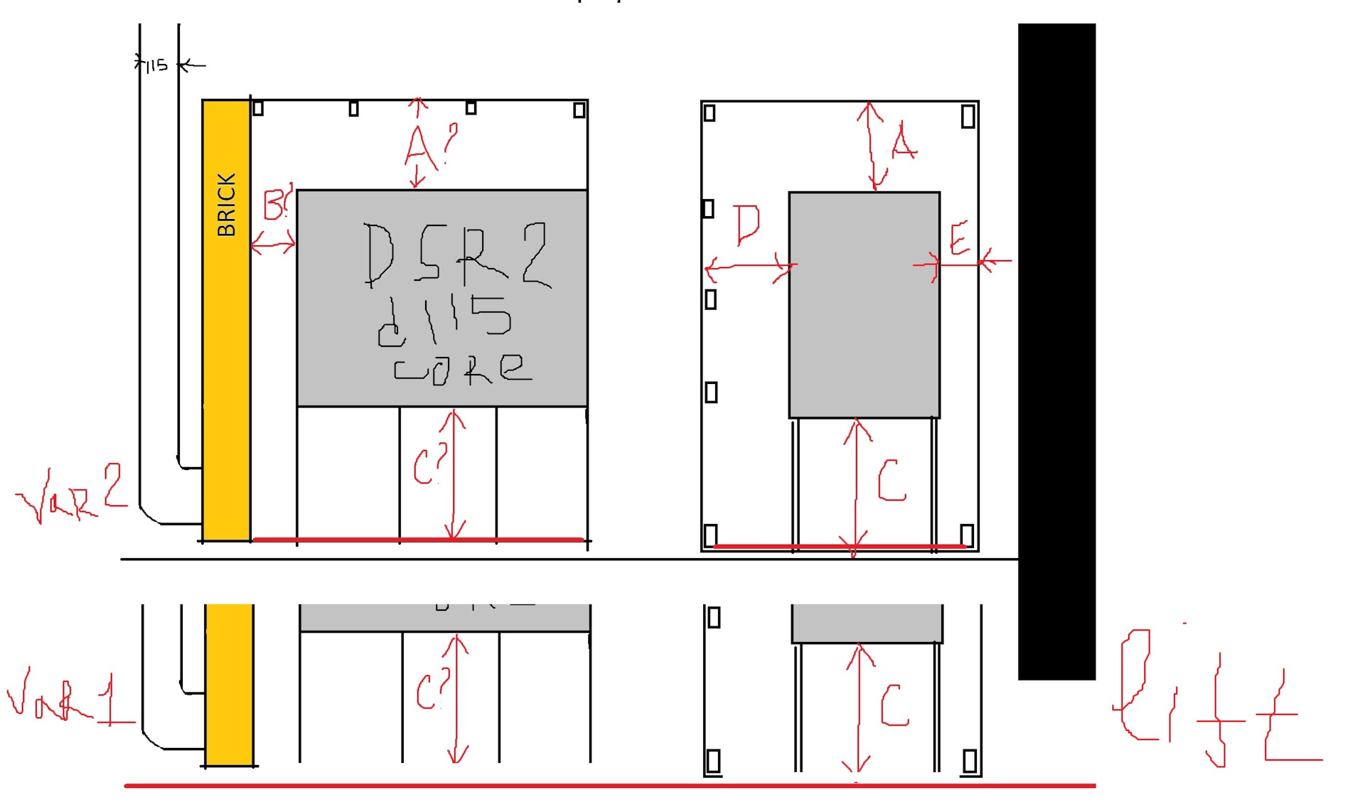 Variant rectangle Case (Bell)