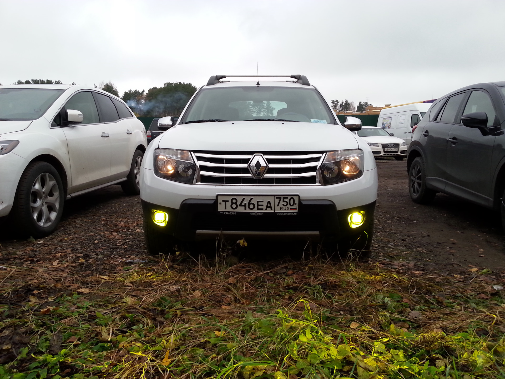 Регулировка туманок:) — Renault Duster (1G), 2 л, 2015 года | тюнинг ...