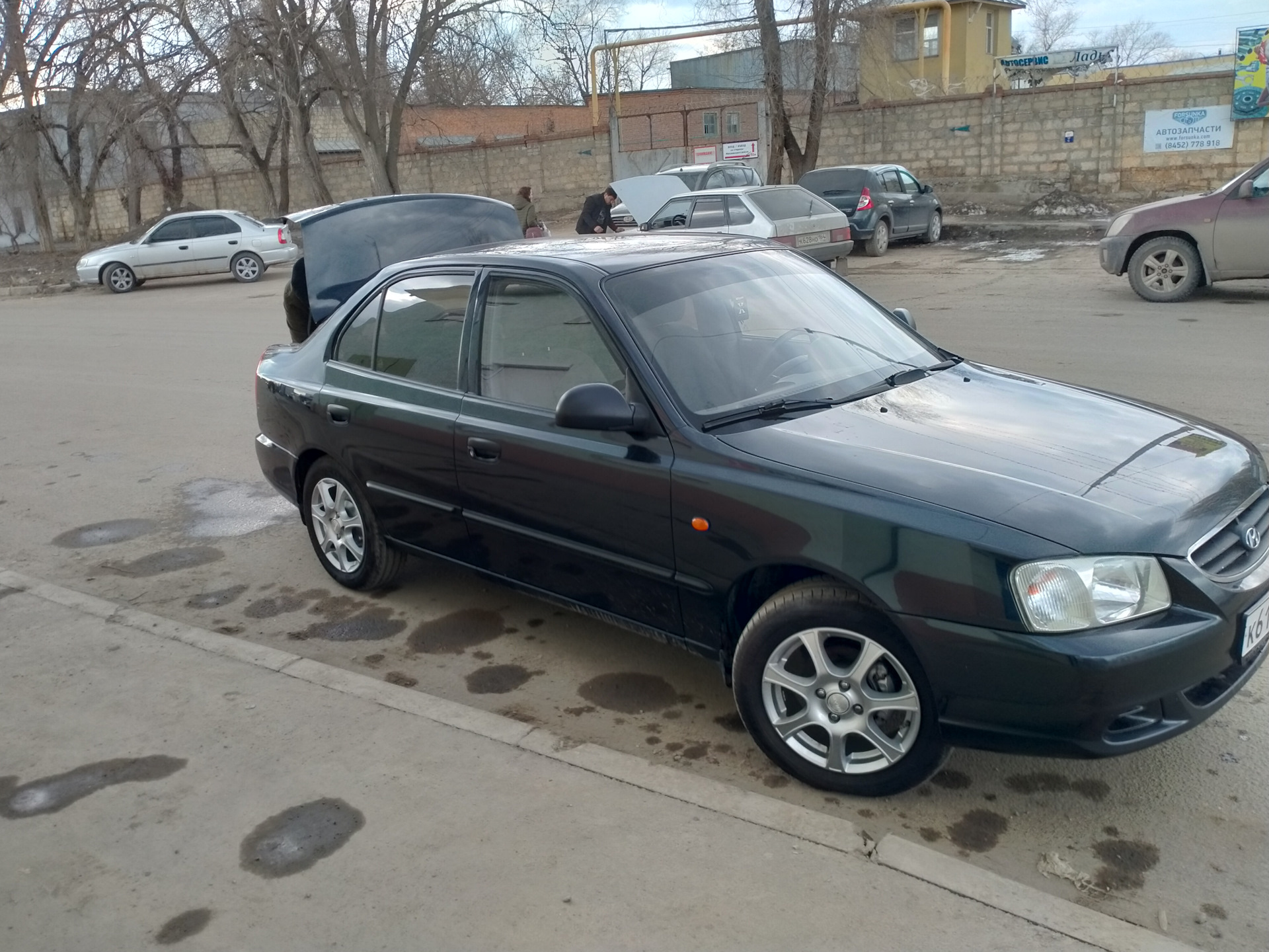 Покупка колёс R15 — Hyundai Accent (2G), 1,5 л, 2008 года | колёсные ...