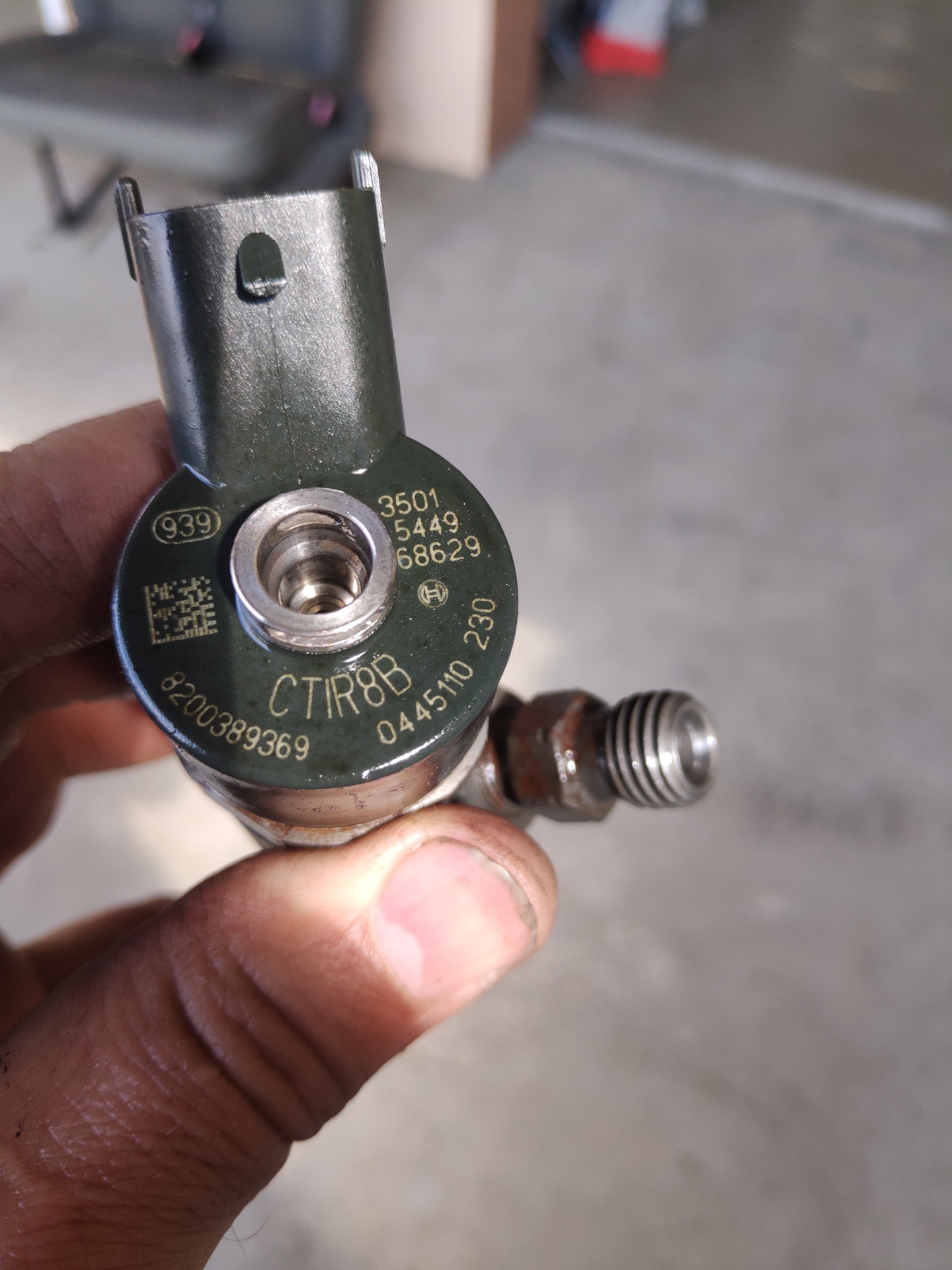 Форсунки льют в обратку — Renault Grand Scenic III, 1,9 л, 2010 года ...