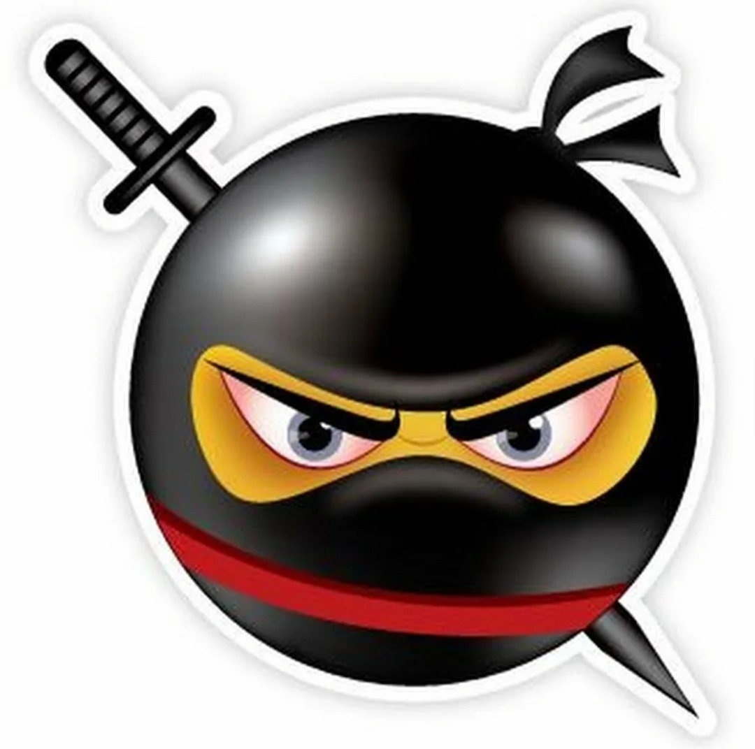 эмоджи ниндзя. голова ниндзя. эмоджи ниндзя iphone. смайлик ниндзя айфон. эмоджи ниндзя.