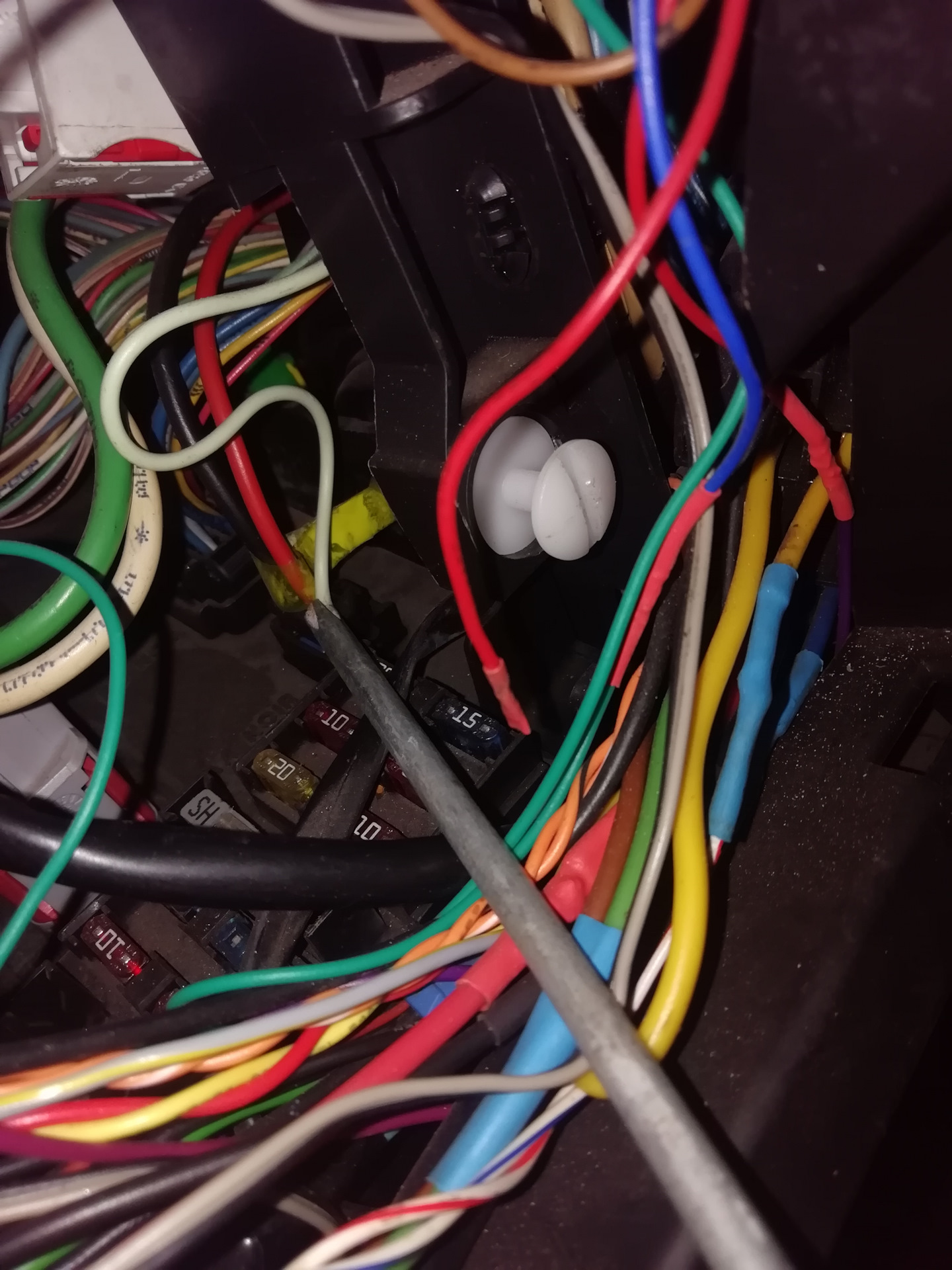 Подключение нештатной магнитолы — Peugeot 307 SW, 1,6 л, 2004 года ...