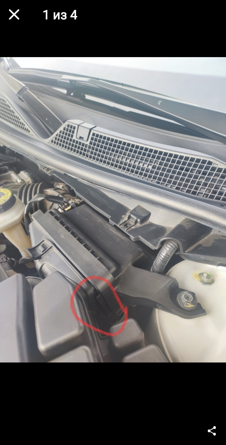 Клипса жабо — Nissan Qashqai (2G), 2 л, 2018 года | запчасти | DRIVE2