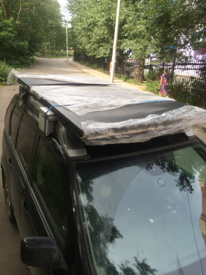 Можно ли перевозить на крыше всякие тяжести? Как крепить длинномерный ...