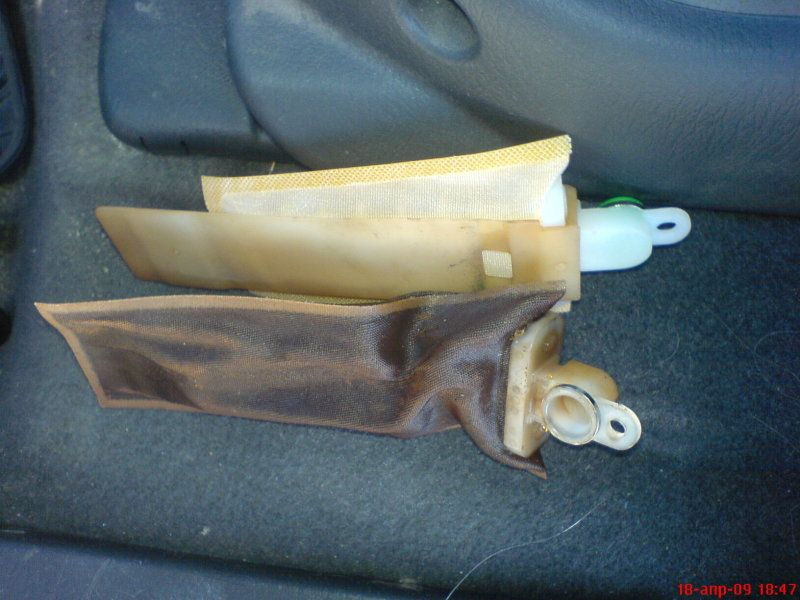 Чистка фильтра грубой очистки топливного насоса (сеточка) — Mazda 626 ...